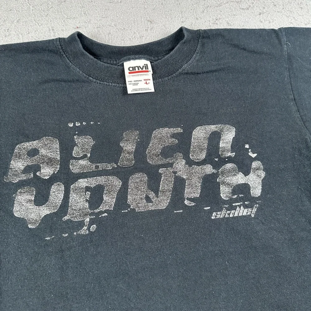 Vintage Skillet Alien Youth Shirt Youth Large‎ Jesus Tee Rock Band Y2K